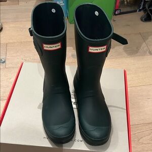 Hunter Dark Green Waterproof Boots